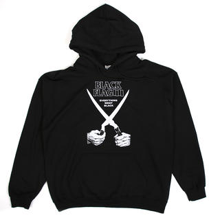 Black Flag - Everything Went Black Hooded Sweatshirt
