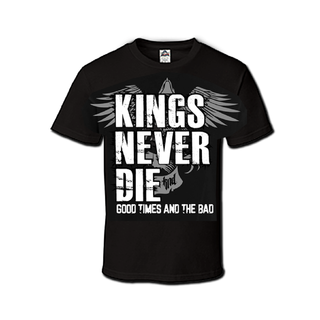 Kings Never Die - Good Times And The Bad T-Shirt black 