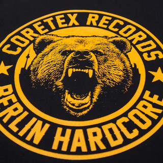 Coretex - Bear Stoffbeutel black/yellow