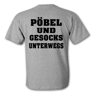 Becks Pistols - Pbel Und Gesocks Unterwegs T-Shirt grey