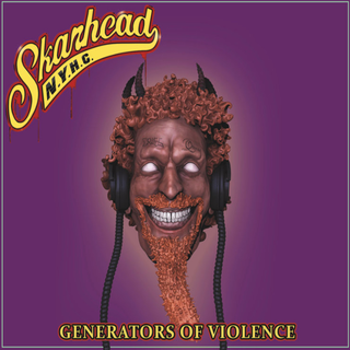 Skarhead - Generators Of Violence CORETEX EXCLUSIVE gold LP