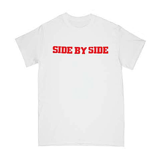 Side By Side - Side By Side By Side T-Shirt white 
