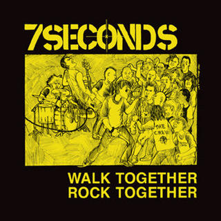 7 Seconds - Walk Together Rock Together REVELATION EXCLUSIVE yellow 12 (Damaged)