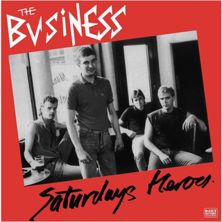Business, The - Saturdays Heroes LP (Damaged)