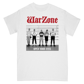 Warzone - Open Your Eyes T-Shirt white XXL