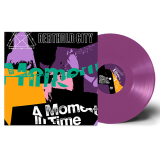 Berthold City - A Moment In Time pink with purple splatter LP