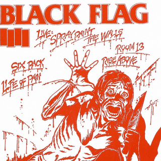 Black Flag - Live #1 Spraypaint The Walls 7