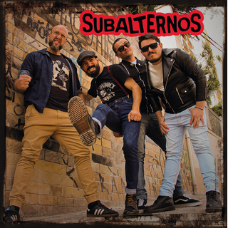 Subalternos - Same red with black and blue haze LP