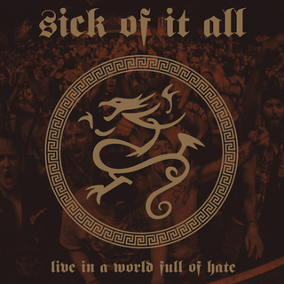Sick Of It All - Live In A World Full Of Hate DAMAGED clear LP