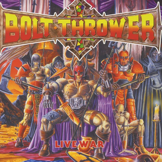Bolt Thrower - Live War  black LP