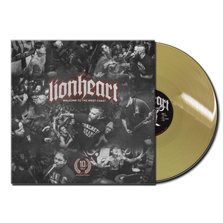 Lionheart - Welcome To The West Coast (10th Anniversary) CORETEX EXCLUSIVE gold LP