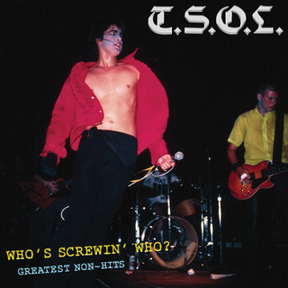 T.S.O.L. - Whos Screwing Who - Greatest Non-Hits purple black LP