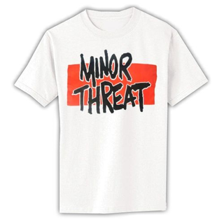Minor Threat - Big Logo T-Shirt white XXL
