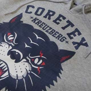 Coretex - Panther Hooded Sweatshirt grey