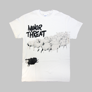 Minor Threat - OOS T-Shirt white