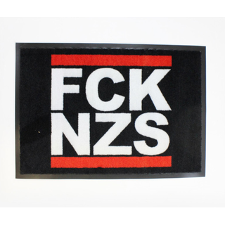 True Rebel - FCK NZS Doormat black