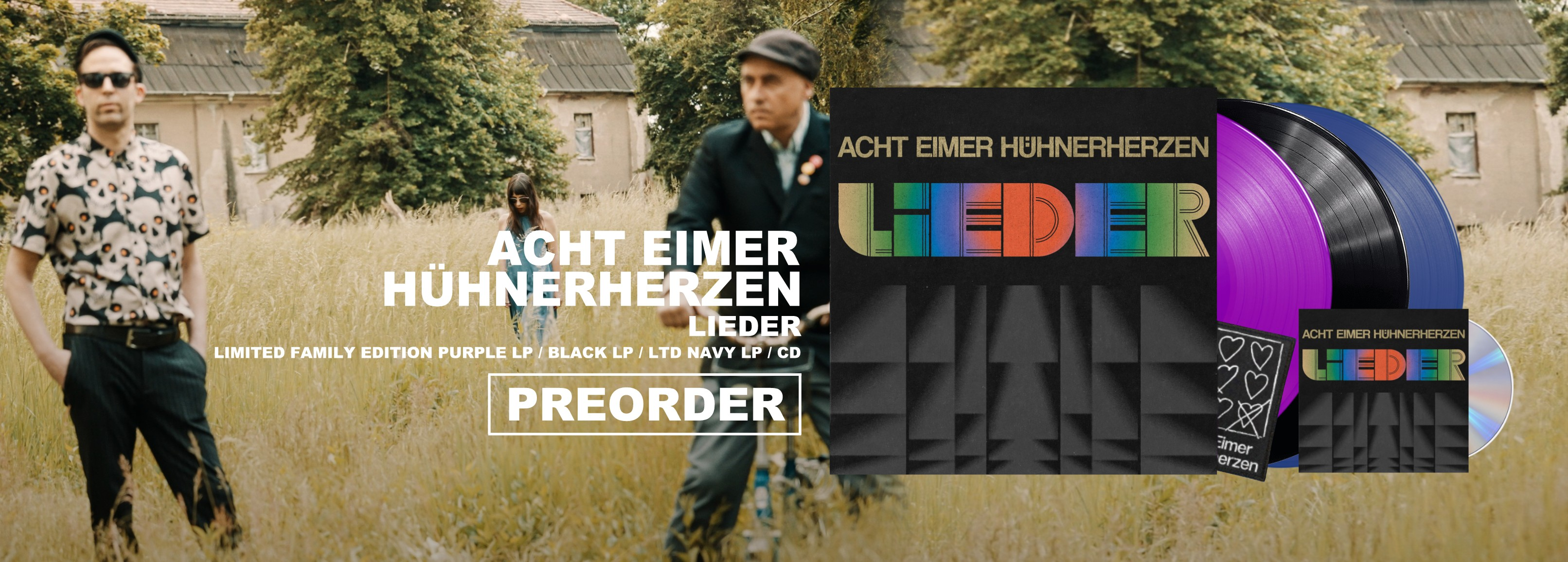 Acht Eimer Huehnerherzen - Lieder PRE-ORDER