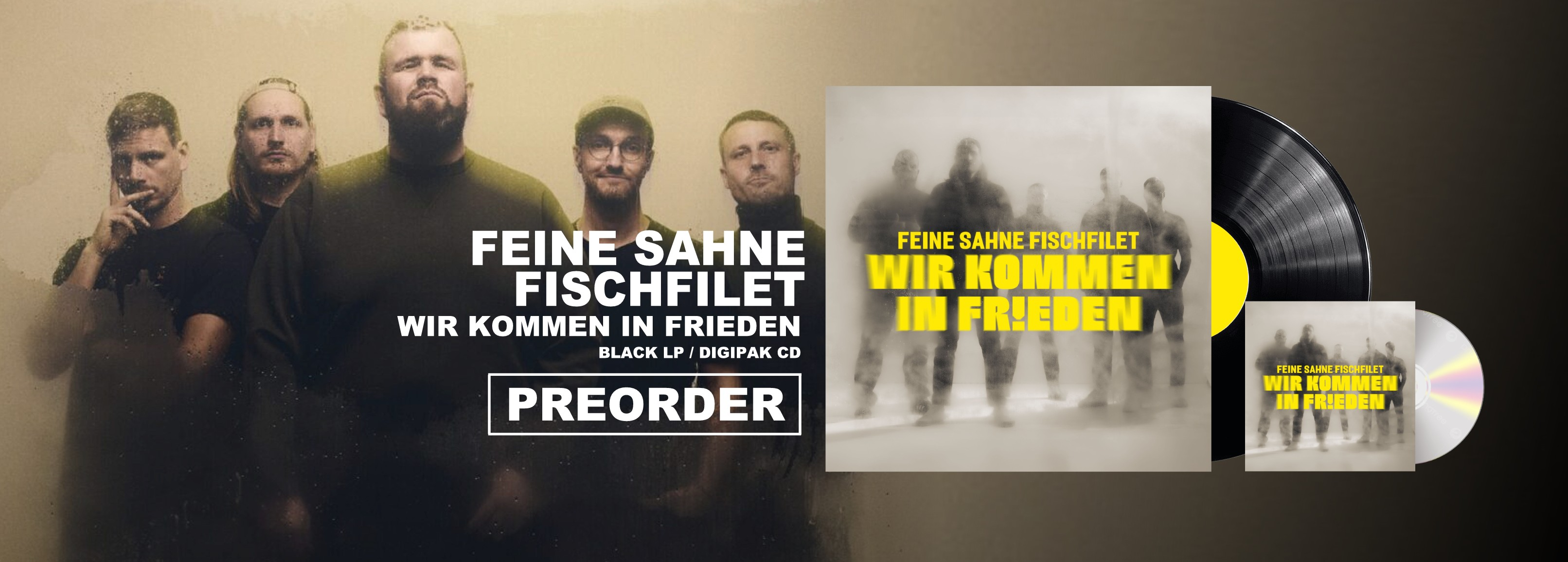 Feine Sahne Fischfilet - Wir kommen In Frieden PRE-ORDER