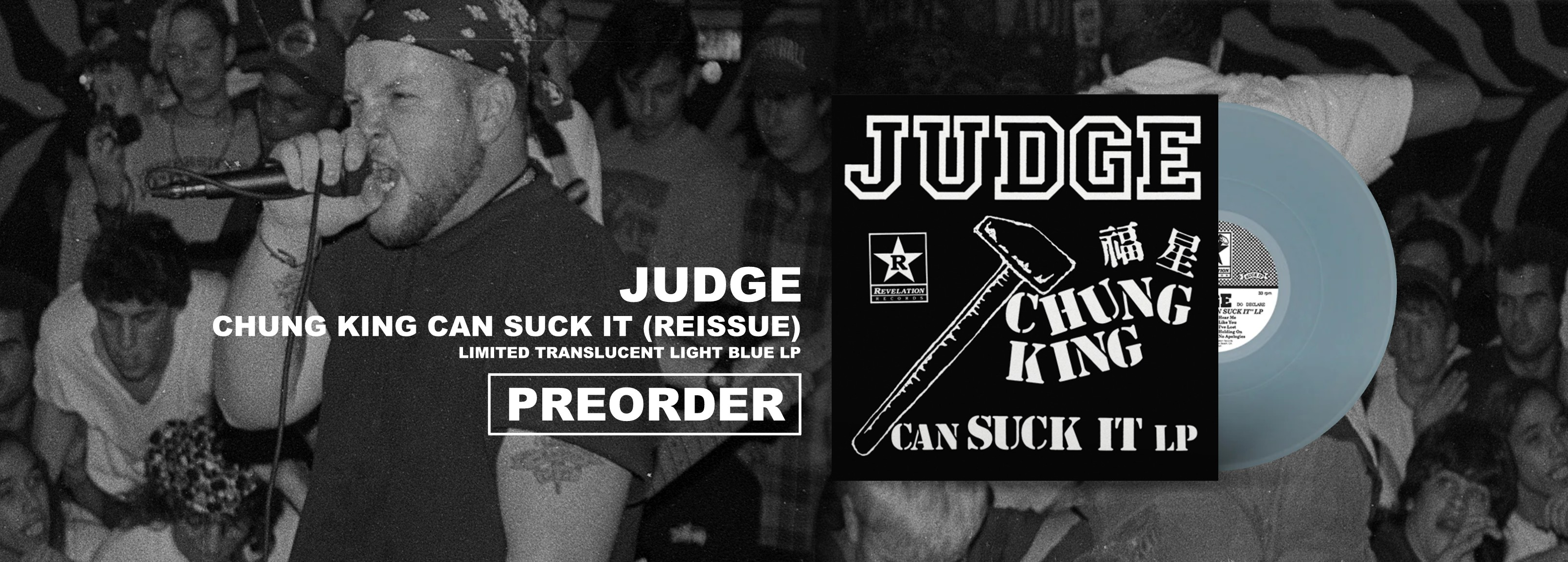 Judge - Chung King Can Suck It (Reissue) PRE-ORDER