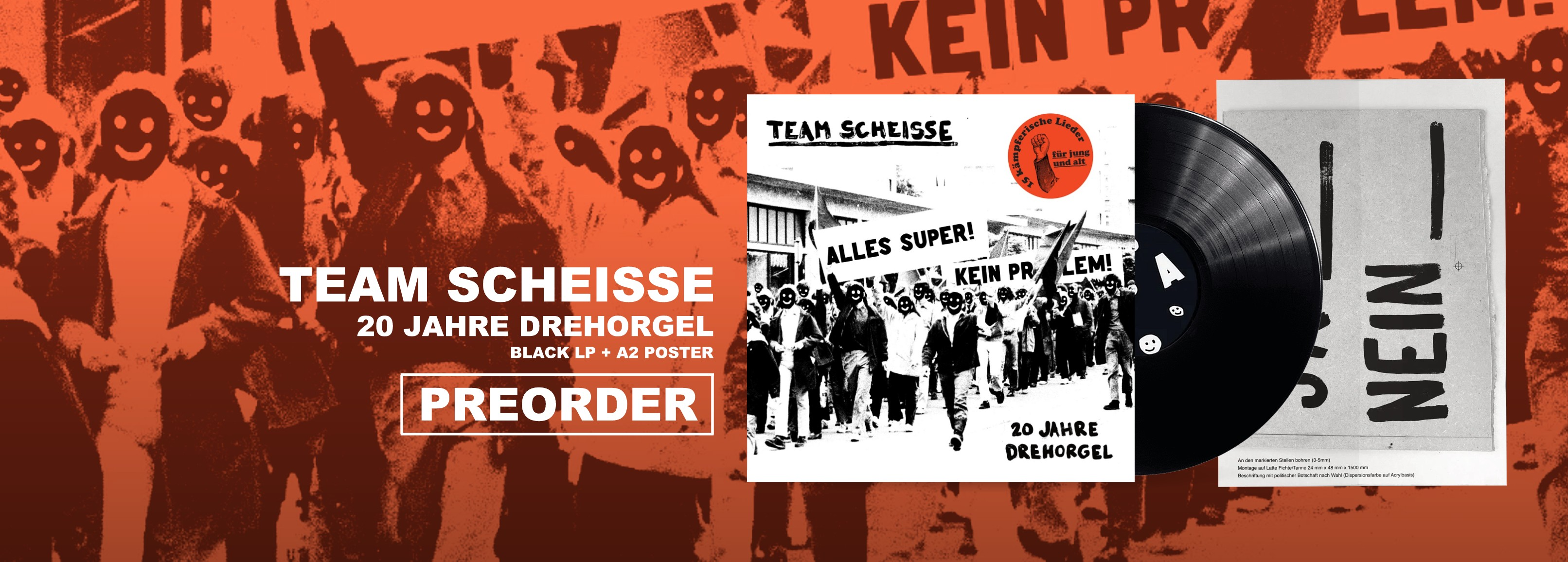 Team Scheisse - 20 Jahre Drehorgel PRE-ORDER