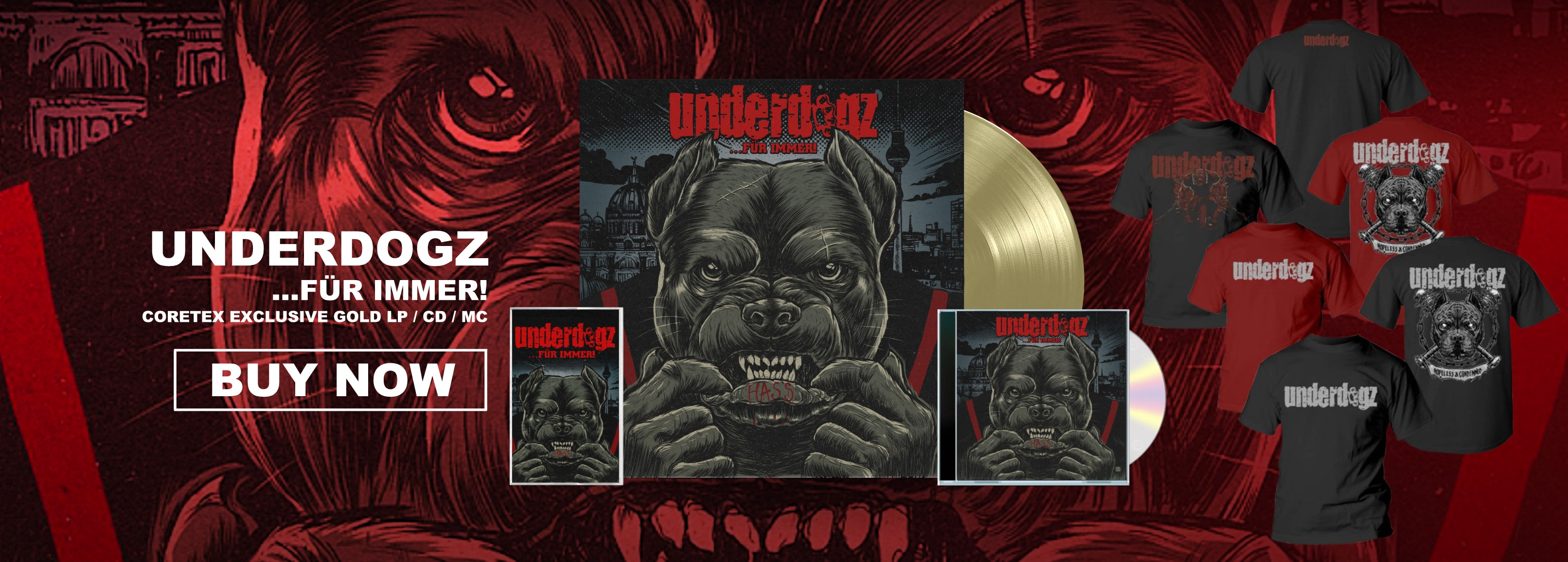 UNDERDOGZ - FUER IMMER OUT NOW