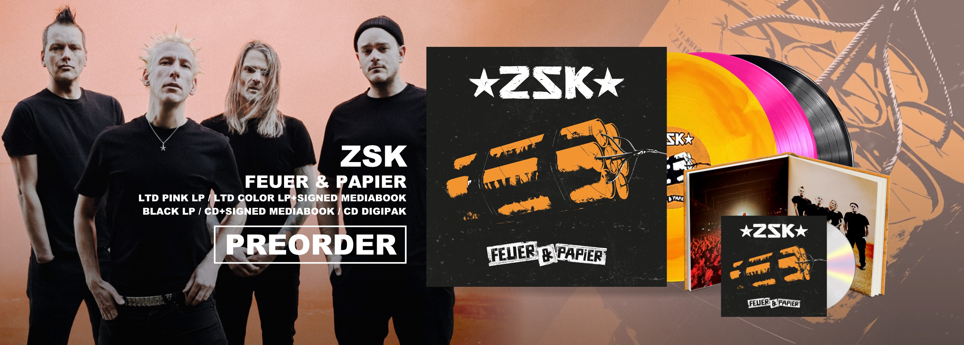 ZSK - Feuer & Papier PRE-ORDER