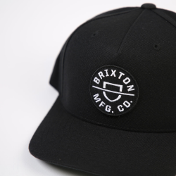 Brixton - Crest C MP Snapback black