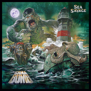 Gama Bomb - Sea Savage blue LP