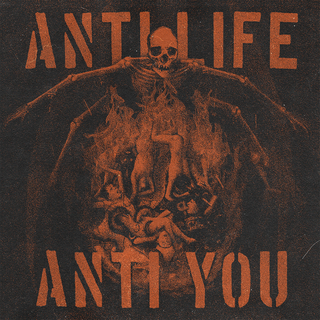 Dead End Tragedy - Anti Life Anti You orange/black swirl LP