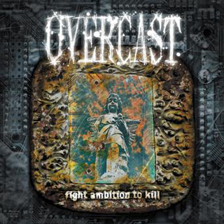 Overcast - Fight Ambition To Kill mint baby blue splatter LP