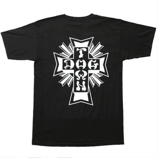 Dogtown - Cross Logo T-Shirt black/white