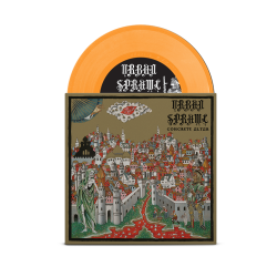 Urban Sprawl - Concrete Altar opaque orange 7"