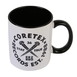 Coretex - Nails Logo ceramic mug black
