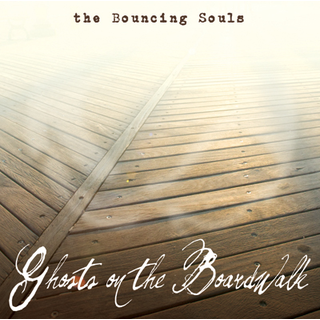 Bouncing Souls - Ghosts On The Boardwalk pink purple splatter LP