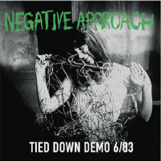 Negative Approach - Tied Down Demo 6/83 RSD SPECIAL ltd. green LP