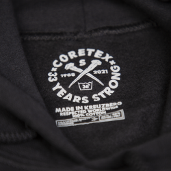 Coretex - Nails Hooded Sweatshirt Black