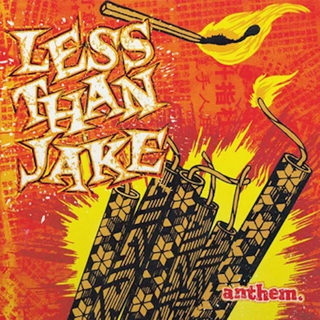 Less Than Jake - Anthem orange LP