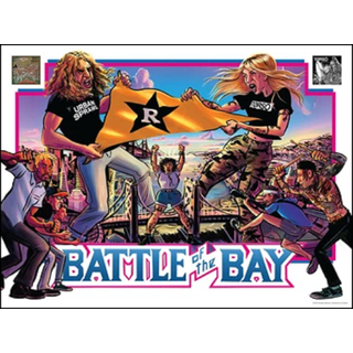 Tors / Urban Sprawl - Battle Of The Bay Poster