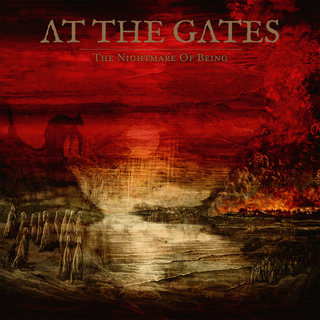 At The Gates - The Nightmare Of Being ltd. deluxe transparent blood red 2xLP+3xCD Artbook