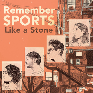 Remember Sports - Like A Stone color LP