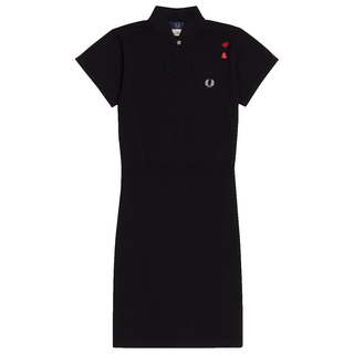 Fred Perry - Keyhole Knitted Dress SD1833 black 102
