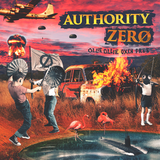 Authority Zero - Ollie Ollie Oxen Free splatter LP+DLC