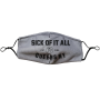 Sick Of It All - Pattern Reversible Mask