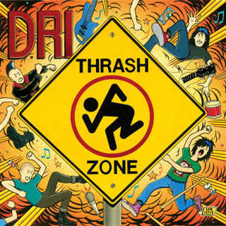 D.R.I. - Thrash Zone black LP+DLC