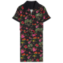 Fred Perry - Hawaiian Print Shirt Dress black 102