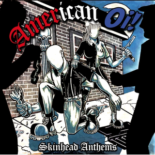 V/A - American Oi!: Skinhead Anthems red LP