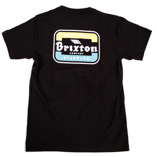 Brixton -  Quill S/S STT T-Shirt Black/Blue