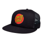 Santa Cruz - Classic Dot Mesh Cap Black/Black