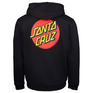 Santa Cruz - Classic Dot Zip Hood black