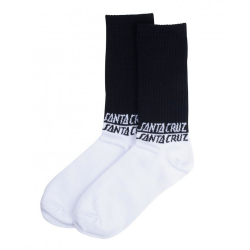 Santa Cruz - 50/50 Sock black white